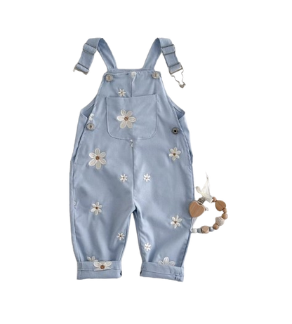 The Kennedi - Newborn Baby Summer Romper – Sleeveless Knitted Embroidered Jumpsuit