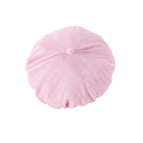 The Keilani - Baby Girls' Winter Dress Set – Pink Corduroy Dress with Fur Collar, Fur Sleeves, Belt & Hat, 3-Piece Toddler Outfit