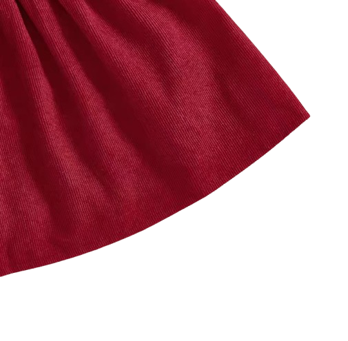 The Ramona - Baby Girls' 2-Piece Outfit Set – Long Sleeve Top and Sleeveless Dress, Solid Color Toddler Girl Clothing