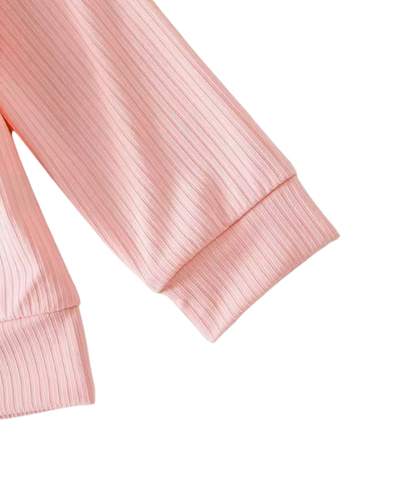 The Laurel - Girls' Princess Outfit with 3D Butterfly Bow – Pleated Textured Dress, Soft Lightweight Kids Clothing