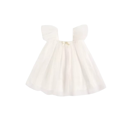 The Kenzie - Baby Girls' Summer Dress – Sleeveless Solid Color Gauze Party & Birthday Dress