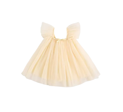 The Kenzie - Baby Girls' Summer Dress – Sleeveless Solid Color Gauze Party & Birthday Dress