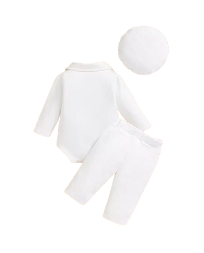 The Kamden - Baby Boy Autumn Winter 2-Piece Long Sleeve Vest Style Outfit Set