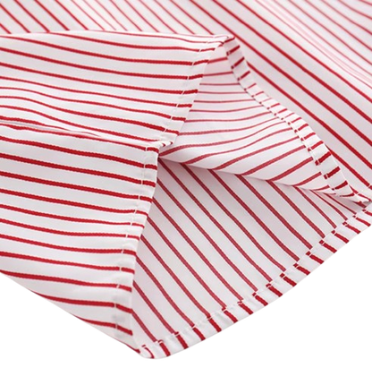 The Braylen - Boys Summer 2-Piece Cotton Striped Shirt and Pants Set