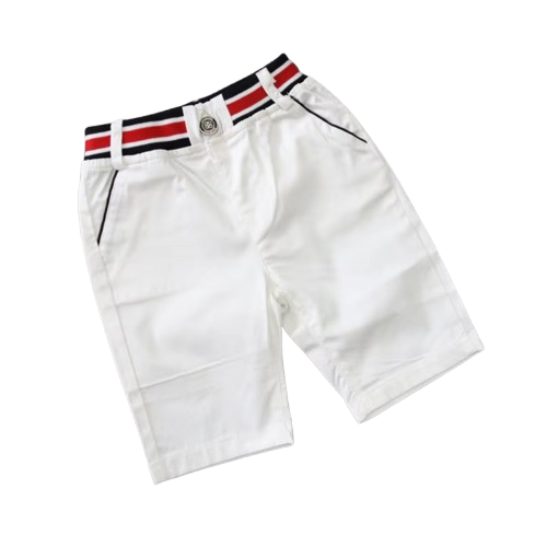 The Braylen - Boys Summer 2-Piece Cotton Striped Shirt and Pants Set