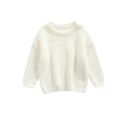 The Penny - Baby Unisex Knitted Sweater, Long Sleeve Autumn Winter Pullover