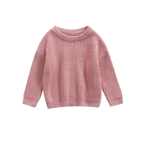 The Penny - Baby Unisex Knitted Sweater, Long Sleeve Autumn Winter Pullover