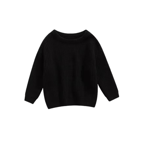 The Penny - Baby Unisex Knitted Sweater, Long Sleeve Autumn Winter Pullover