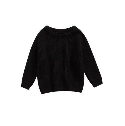 The Penny - Baby Unisex Knitted Sweater, Long Sleeve Autumn Winter Pullover