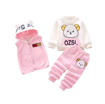 The Zahir - Baby Unisex Winter Tracksuit Set, Warm Unisex Infant Outfit