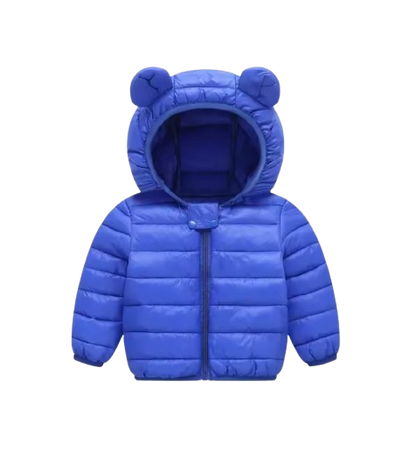 The Bruno - Baby Hooded Winter Jacket, Lightweight Warm Zipper Coat for Kids