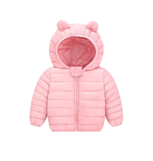 The Bruno - Baby Hooded Winter Jacket, Lightweight Warm Zipper Coat for Kids