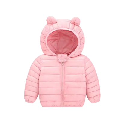 The Bruno - Baby Hooded Winter Jacket, Lightweight Warm Zipper Coat for Kids