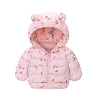 The Bruno - Baby Hooded Winter Jacket, Lightweight Warm Zipper Coat for Kids