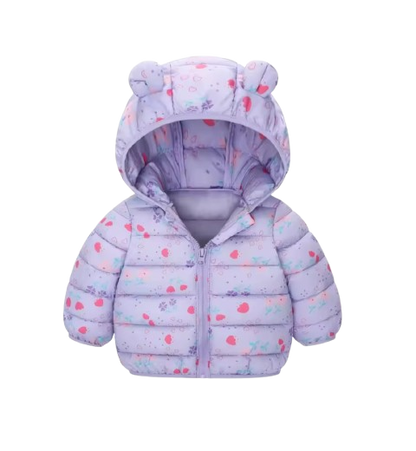 The Bruno - Baby Hooded Winter Jacket, Lightweight Warm Zipper Coat for Kids