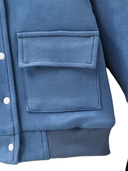 The Brixton - Baby Boy 3-Piece Jacket, Letter Print Pullover and Pants Set