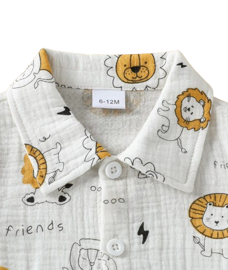 The Bode - Baby Boy Summer 2-Piece Dinosaur Print T-Shirt and Shorts Set