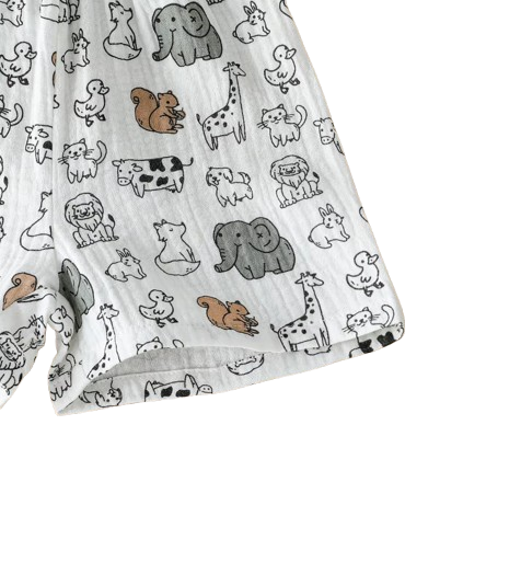 The Bode - Baby Boy Summer 2-Piece Dinosaur Print T-Shirt and Shorts Set