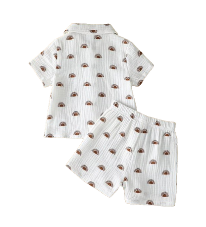 The Bode - Baby Boy Summer 2-Piece Dinosaur Print T-Shirt and Shorts Set