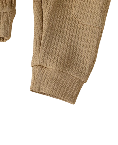 The Chandler - Baby Boy 2-Piece Bear Top and Button Overalls Set