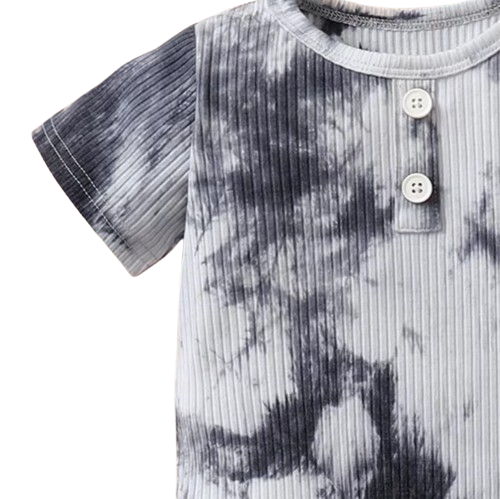 The Mustafa - Baby Boy Summer 2-Piece Casual T-Shirt and Shorts Set