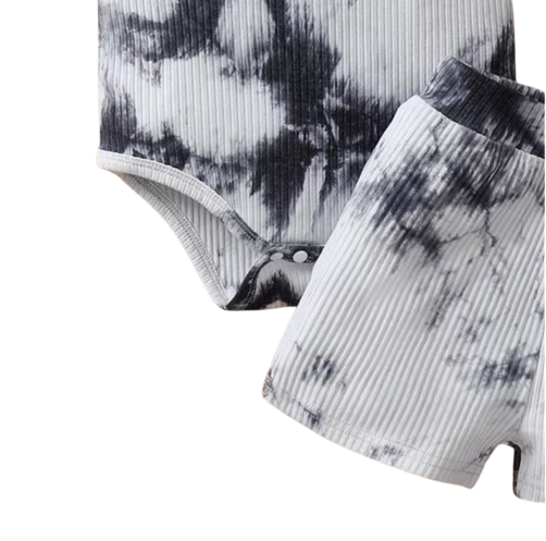 The Mustafa - Baby Boy Summer 2-Piece Casual T-Shirt and Shorts Set