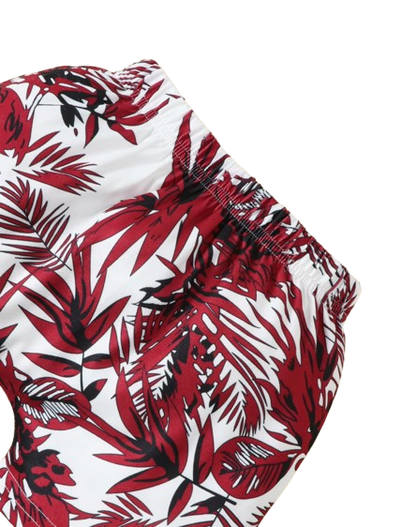 The Ayan - Baby Boy Summer 2-Piece Sleeveless Vest and Printed Shorts Set