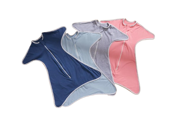 The Santos - Newborn Baby Cotton Anti-Startle Swaddle Blanket Wrap