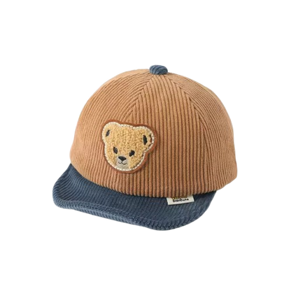 The Boden - Baby Corduroy Bear Ear Hat, Adjustable Unisex Cap