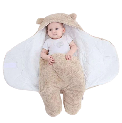 The Bailey - Baby Winter Fleece Romper Super Soft Swaddle Blankets