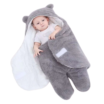 The Bailey - Baby Winter Fleece Romper Super Soft Swaddle Blankets