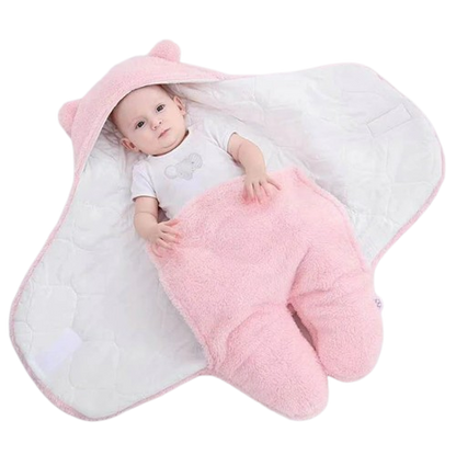 The Bailey - Baby Winter Fleece Romper Super Soft Swaddle Blankets